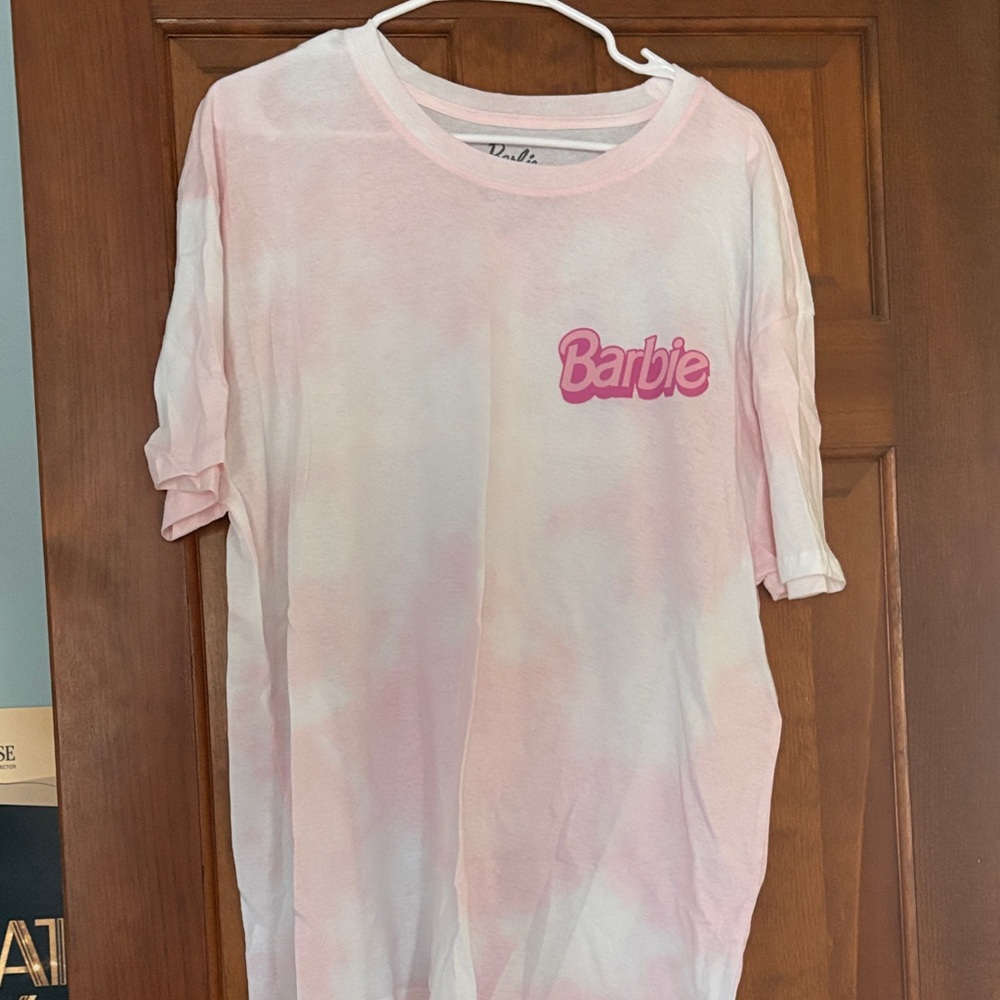 Barbie Light Pink Juniors/Womens T-Shirt